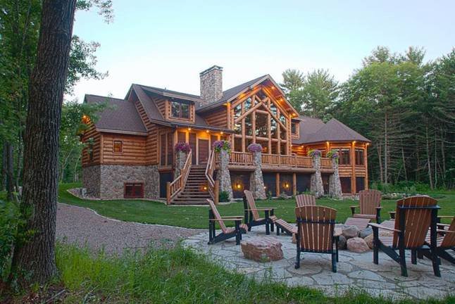 Wooden Log Cabin For Nature Living, Floor Plan Available!