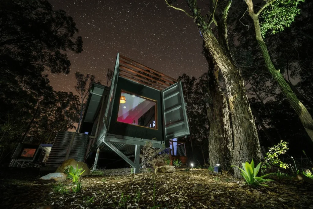 Beautiful Hunter Valley Shipping Container Abodes