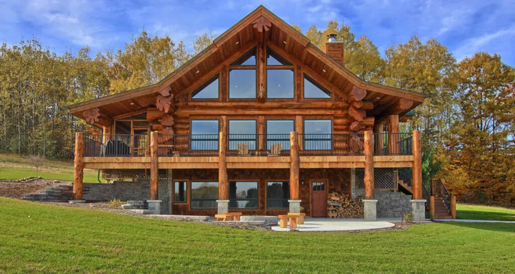 Beautiful Log Cabin Will Amaze You And Enchanting