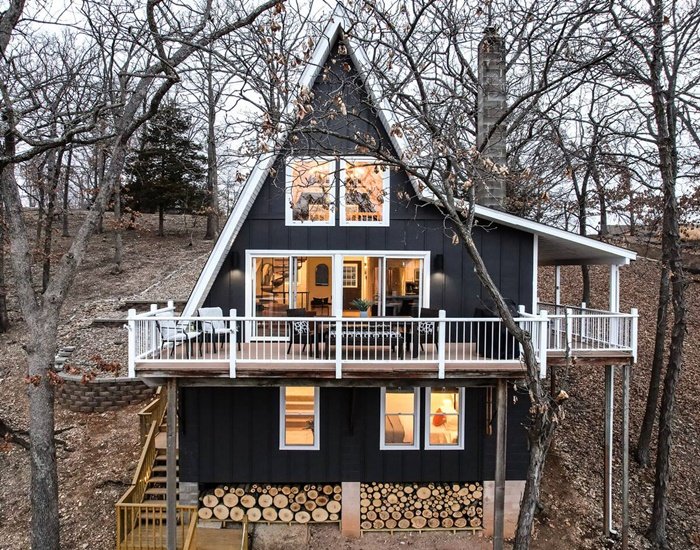 Captivating Design: The A-Frame Cabin Marvel By Tiphanie
