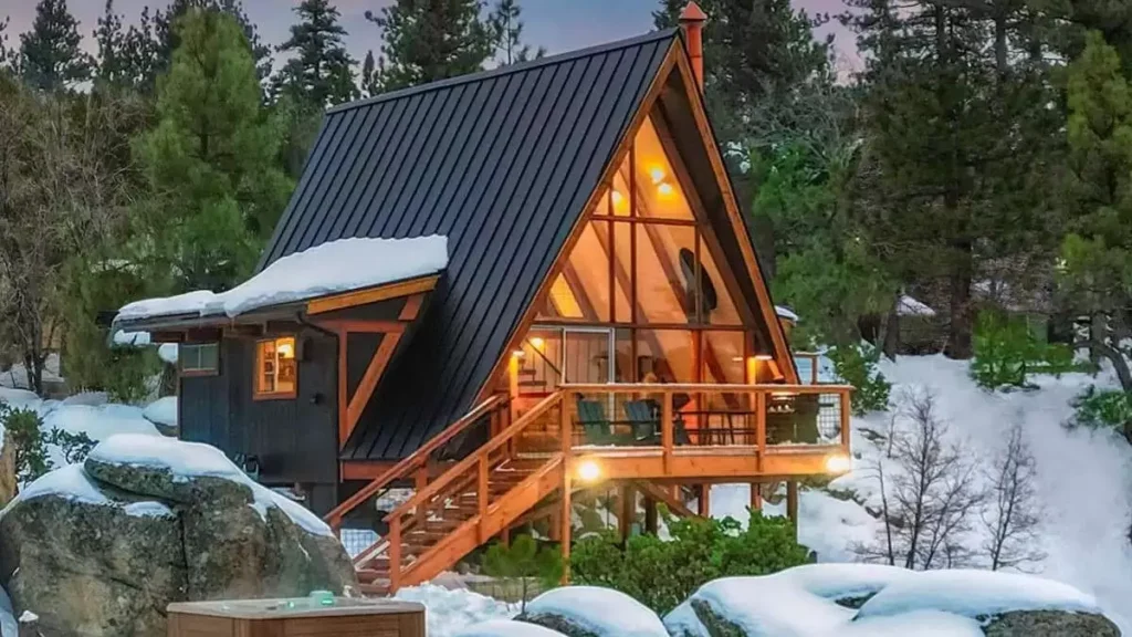 Design Harmony: Inside And Out Of The Modern A-Frame Cabin