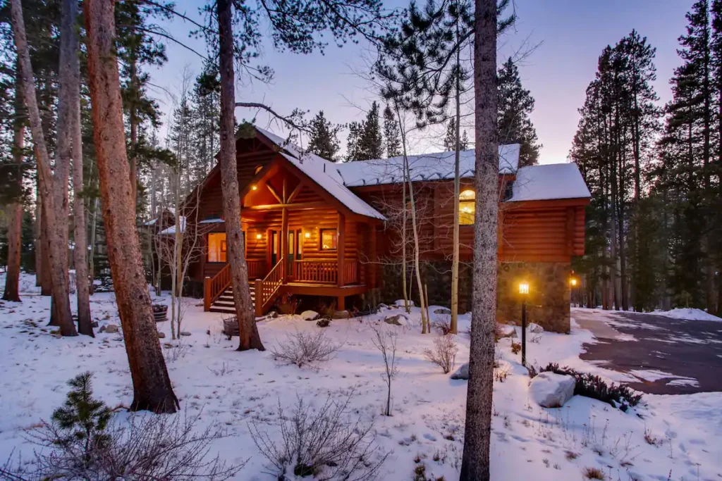 The Best A Tour Of The Stunning Log Cabin In Breckenridge