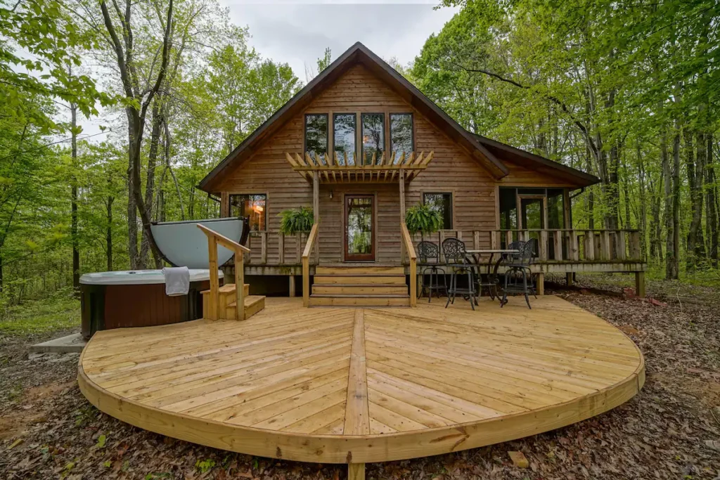 The Best Log Cabin Exploring Sweet Peace Forest In Southeast Ohio